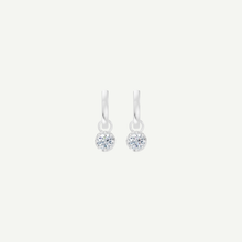 Diamond Drop Huggie Earrings | 1CT Total | VIVIE