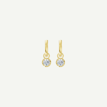 Diamond Drop Huggie Earrings | 1CT Total | VIVIE