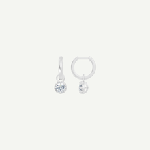 Diamond Drop Huggie Earrings | 1CT Total | VIVIE
