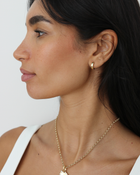 Gold Baby Huggie Earrings | in 10K Gold