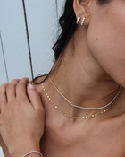 Gold Baby Huggie Earrings | in 10K Gold