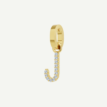 Initials Diamond Pendant | 0.15 - 0.40CT in 14K Gold