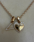 Large Heart Pendant | 0.5 CT Diamonds | VIVIE