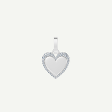 Large Heart Pendant | 0.5 CT Diamonds | VIVIE