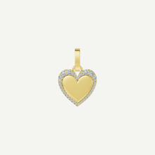 Large Heart Pendant | 0.5 CT Diamonds | VIVIE