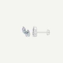 Pear and Marquise Diamond Duo Stud Earrings | 1.3CT Total | VIVIE
