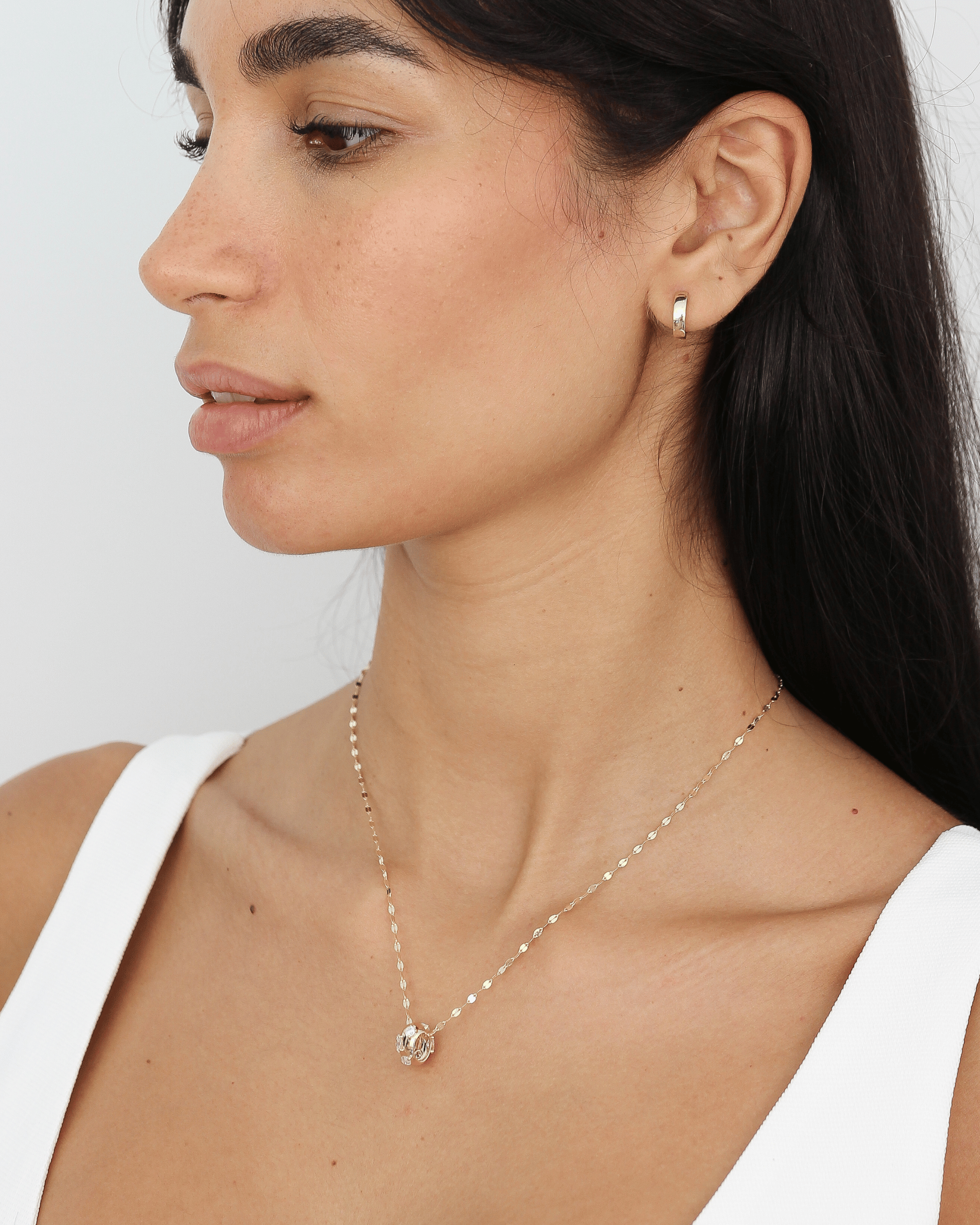 Mirror-Cut Oval Chain | in 10K Yellow Gold