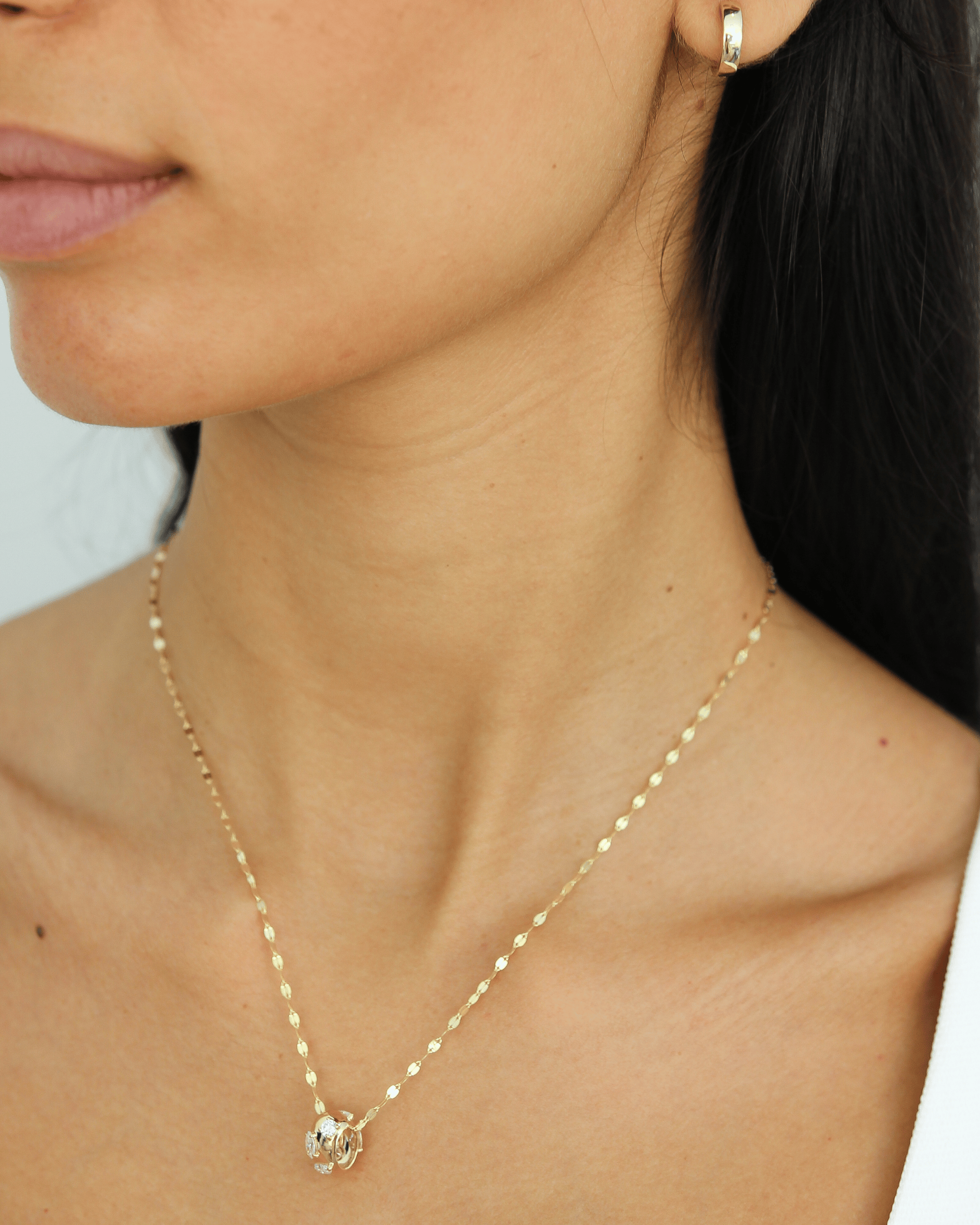 Mirror-Cut Oval Chain | in 10K Yellow Gold
