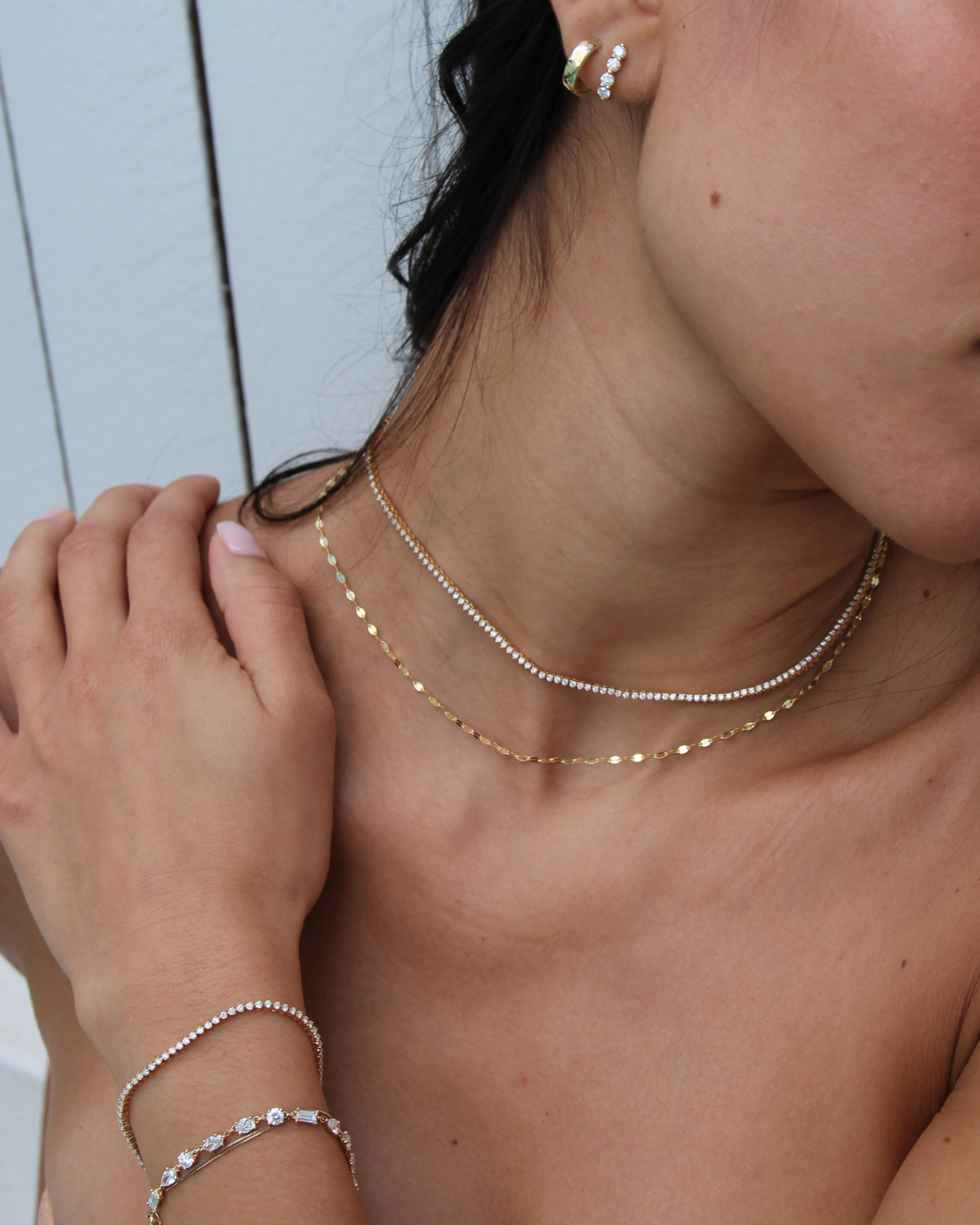 Mirror-Cut Oval Chain | in 10K Yellow Gold