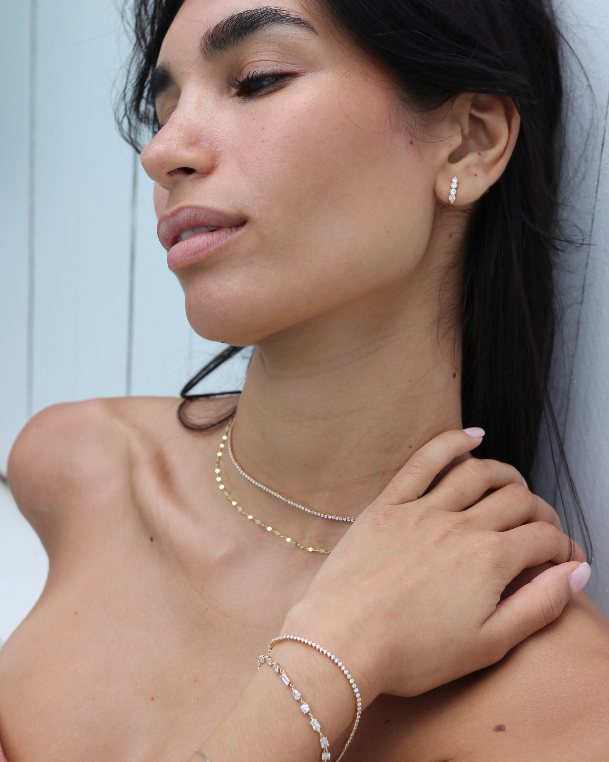 Mirror-Cut Oval Chain | in 10K Yellow Gold