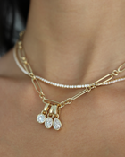 Mixed Link Gold Chain Necklace | in 10K Yellow Gold