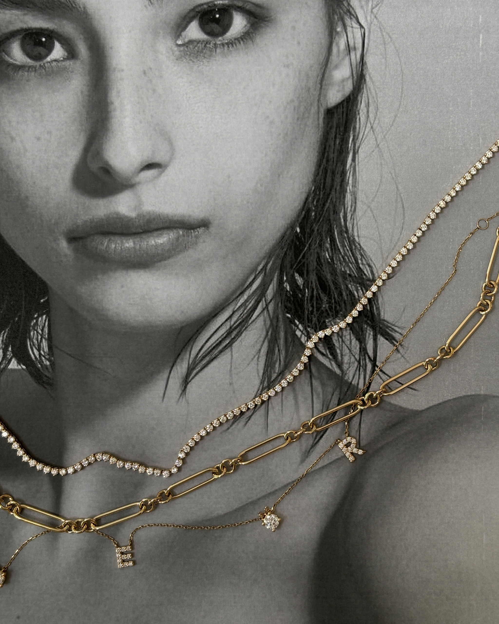 Mixed Link Gold Chain Necklace | in 10K Yellow Gold