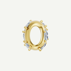 Mixed Stone Diamond Bead | 1.08CT in 14K Gold