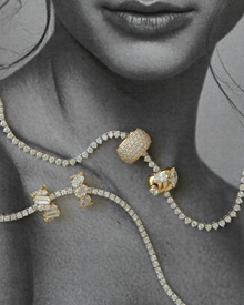 Mixed Stone Diamond Bead | 1.08CT in 14K Gold