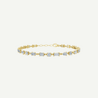 Multi-Stone Diamond Tennis Bracelet | 3.84CT in 14K Gold
