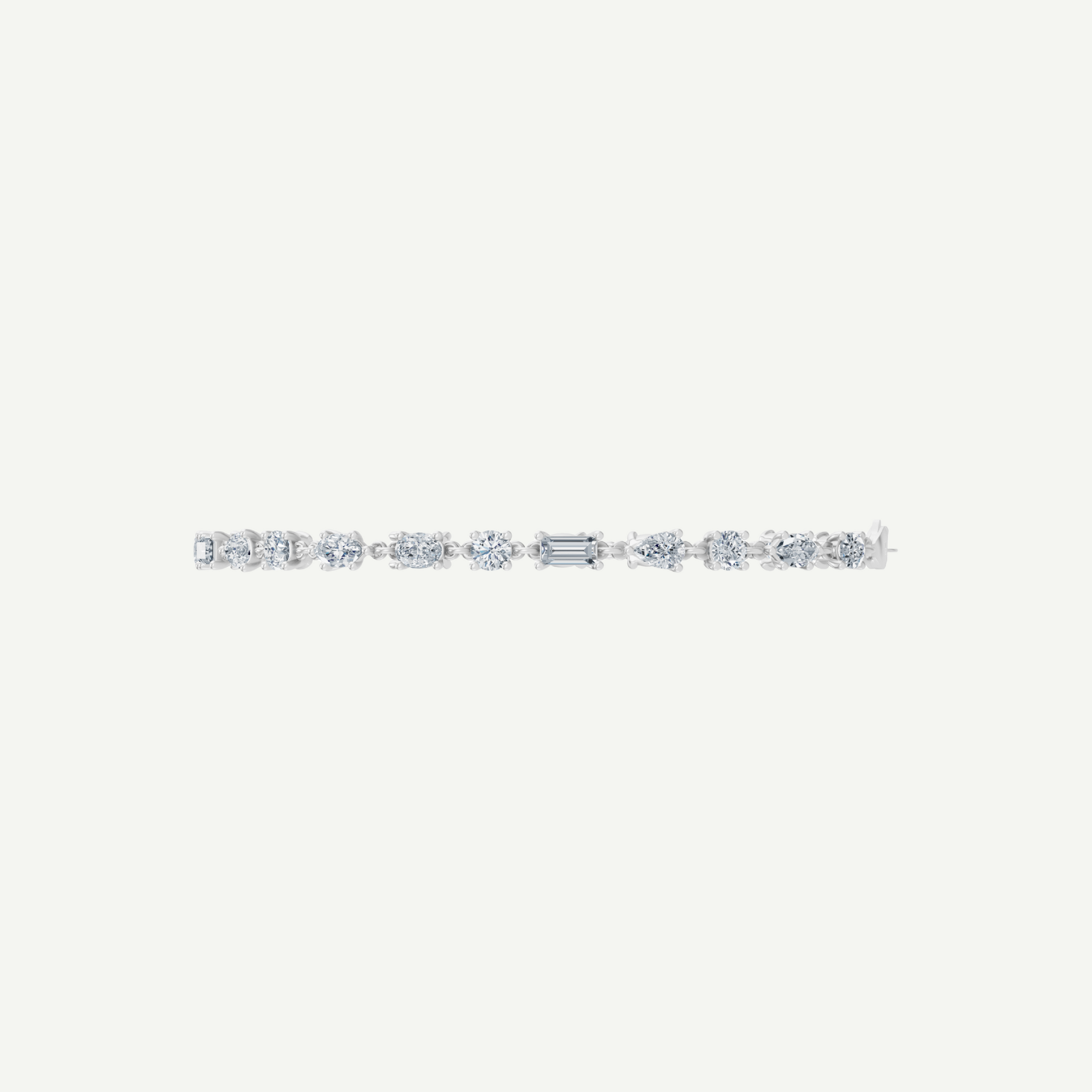 Multi-Stone Diamond Tennis Bracelet | 3.84CT in 14K Gold