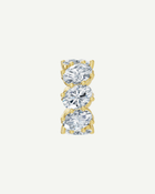 Oval Diamond Bead | 1.76CT in 14K Gold