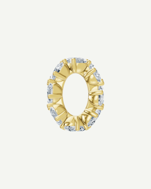 Oval Diamond Bead | 1.76CT in 14K Gold