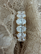 Large Oval Eternity Ring | Each Diamond 0.40CT | VIVIE