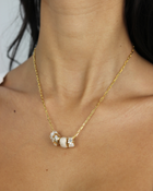 Paperclip Chain Necklace - The Slim Link | in 10K Yellow Gold