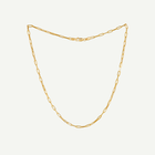 Paperclip Chain Necklace - The Slim Link | in 10K Yellow Gold