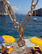 Gold Paperclip Chain Necklace | VIVIE