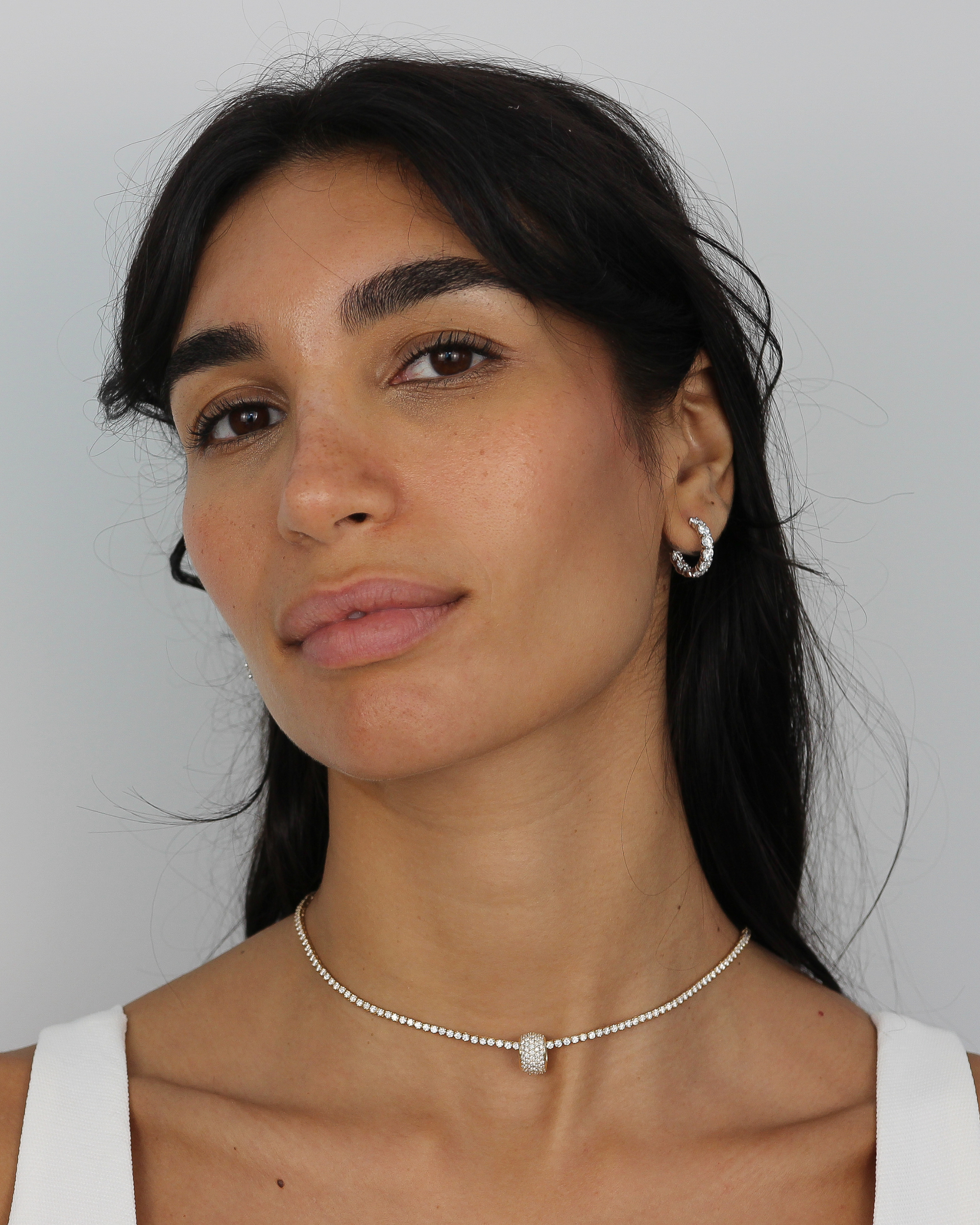 Pavé Diamond Bead | 1.10CT in 14K Gold