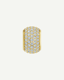 Pavé Diamond Bead | 1.10CT in 14K Gold