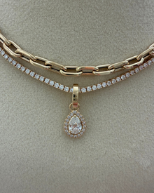 Pear Heirloom Pendant | 1.3 CT Diamonds | VIVIE