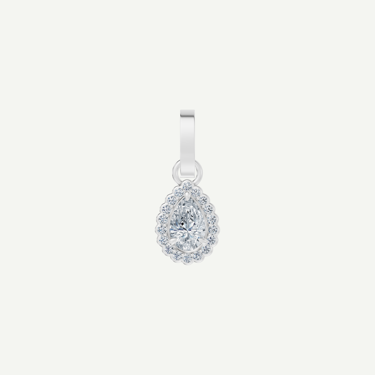 Pear Heirloom Pendant | 1.3 CT Diamonds | VIVIE