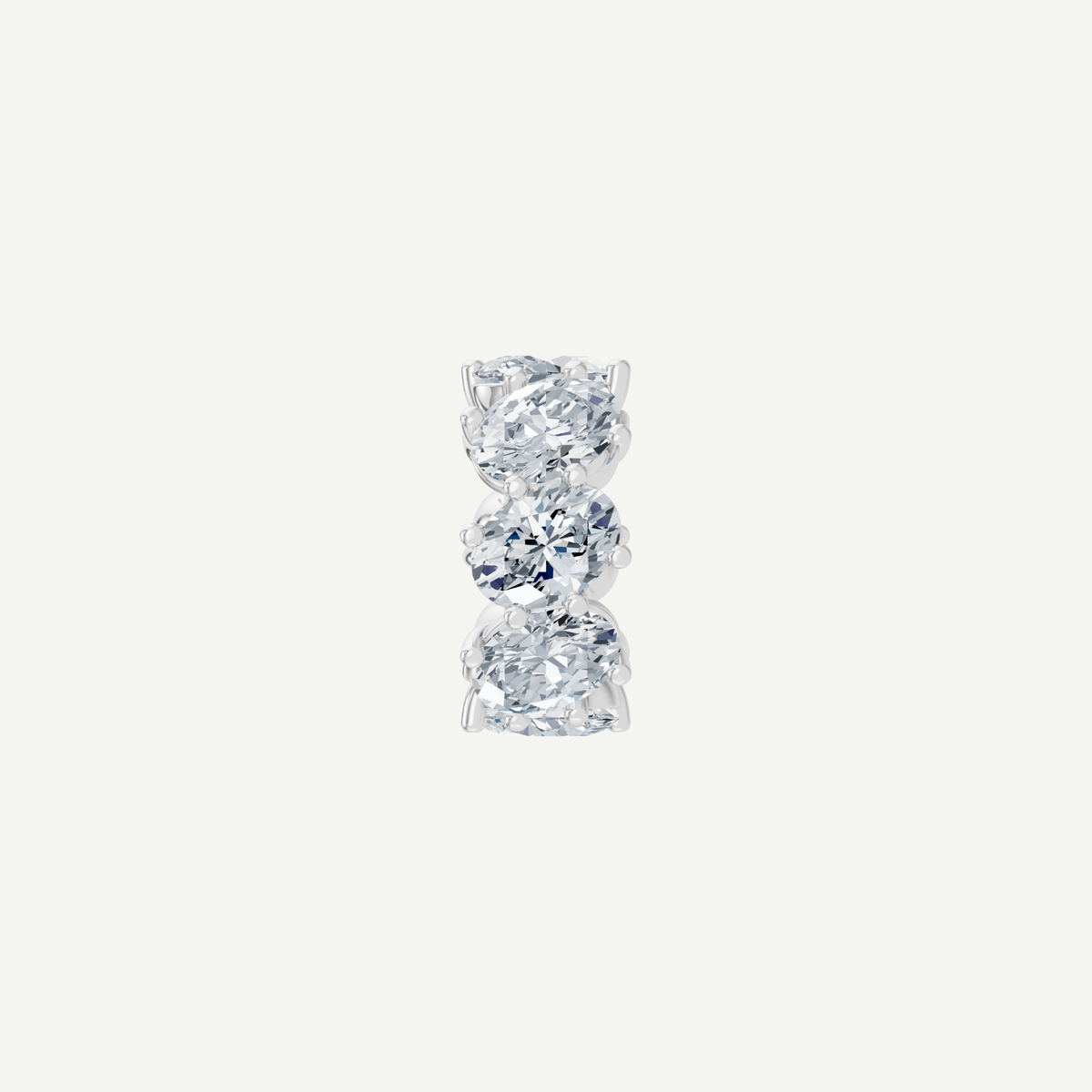 Oval Diamond Bead Charm | 1.8CT | VIVIE