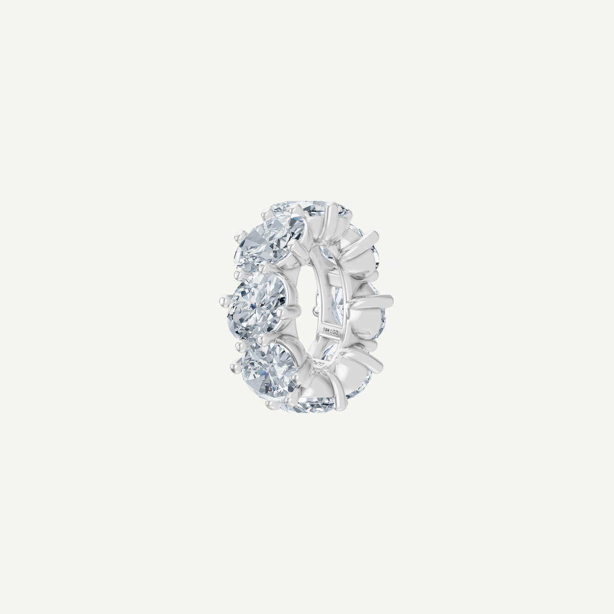 Oval Diamond Bead Charm | 1.8CT | VIVIE