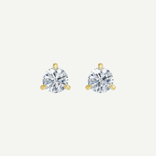 Round Diamond Martini Studs | 1 - 4CT in 14K Gold