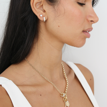 Round Diamond Martini Studs | 1 - 4CT in 14K Gold