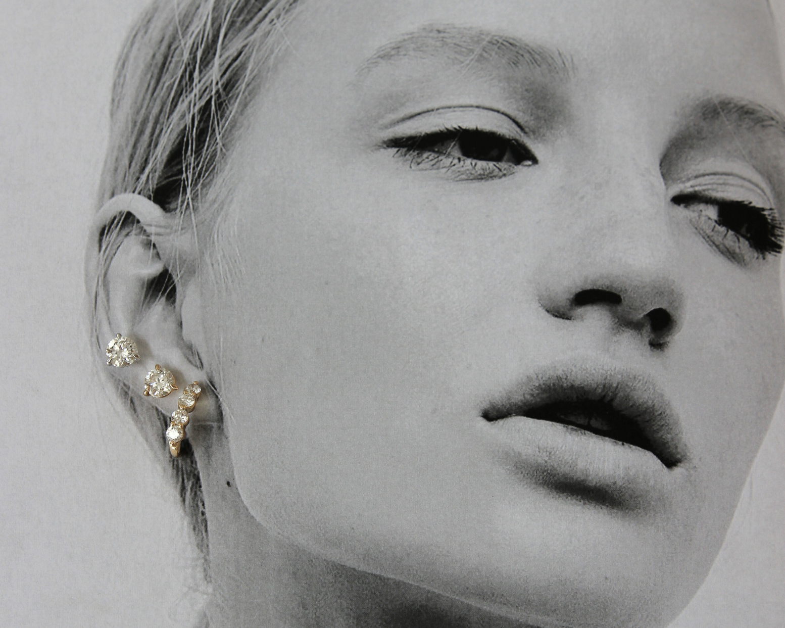 Round Diamond Martini Studs | 1 - 4CT in 14K Gold