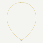 Round Diamond Solitaire Necklace | 0.75 - 1.5CT in 14K Gold