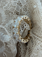 Large Oval Eternity Ring | Each Diamond 0.40CT | VIVIE