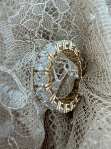 Large Oval Eternity Ring | Each Diamond 0.40CT | VIVIE