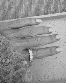 Large Oval Eternity Ring | Each Diamond 0.40CT | VIVIE