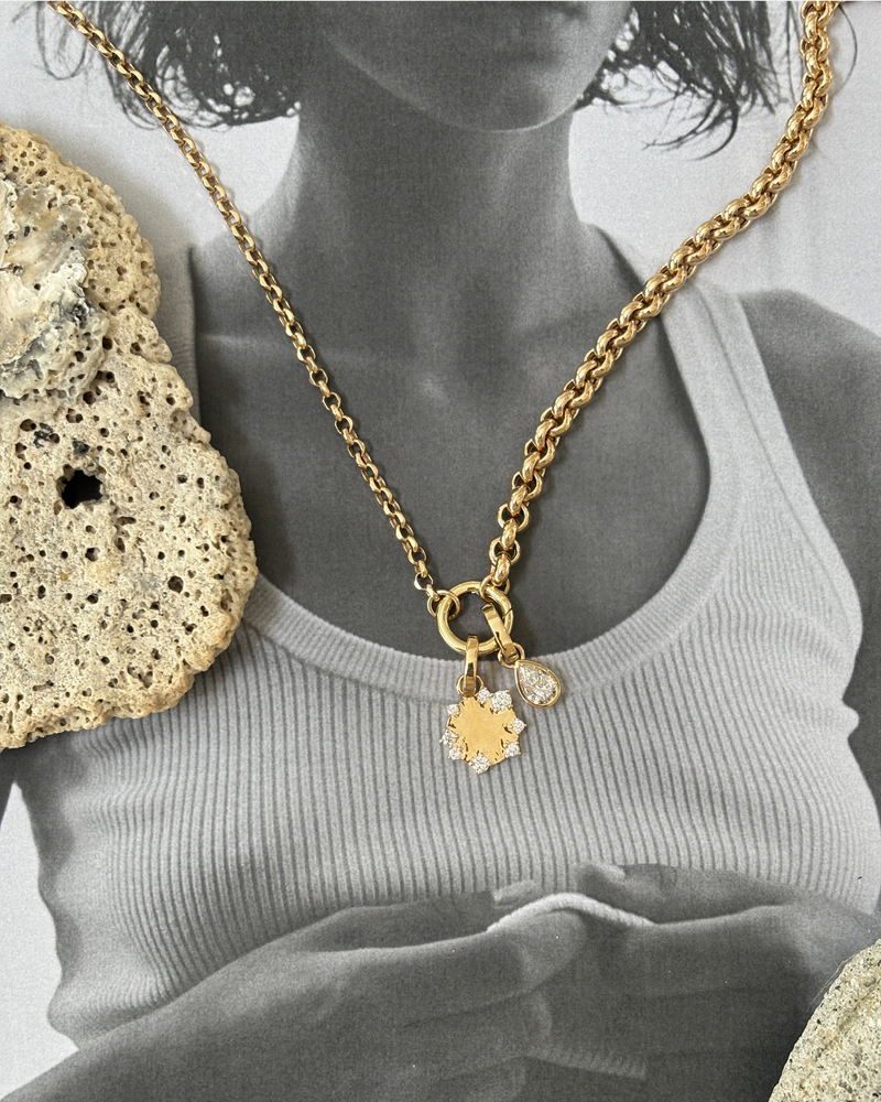 Gold Wheat Chain Necklace | VIVIE