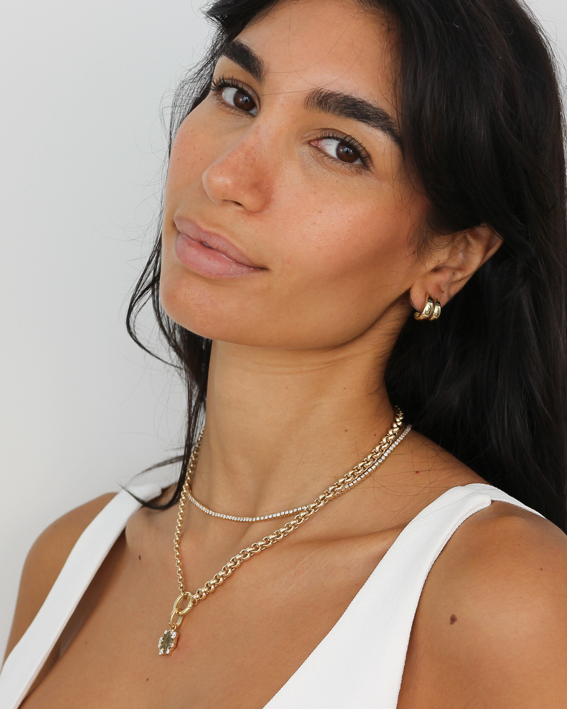 Wheat Chain Gold Necklace | in 10K Yellow Gold