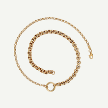 Wheat Chain Gold Necklace | in 10K Yellow Gold