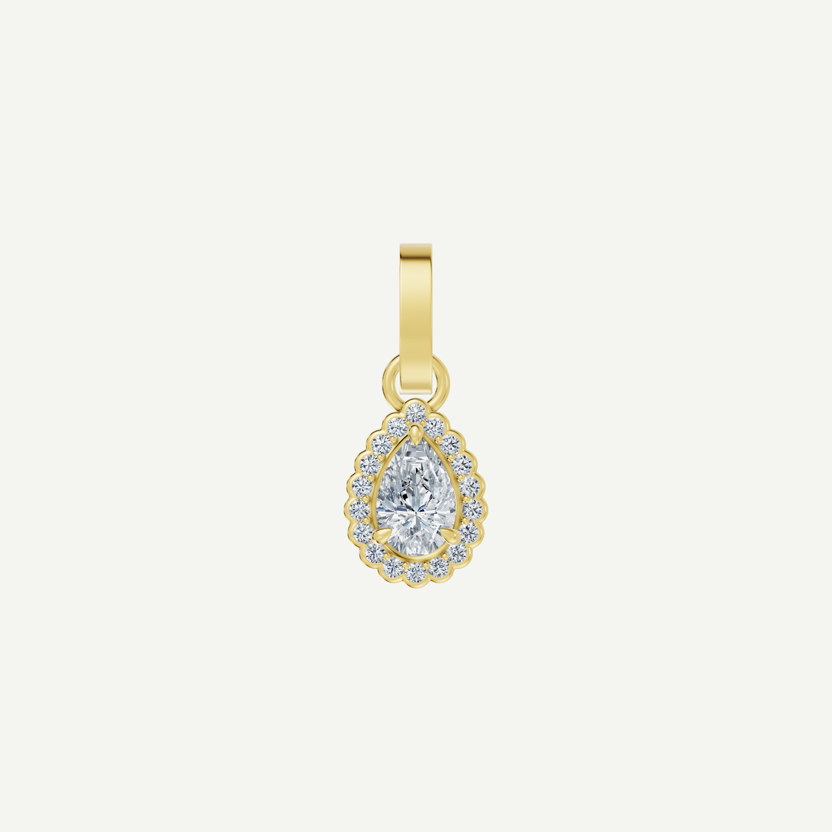 Pear Heirloom Pendant | 1.3 CT Diamonds | VIVIE