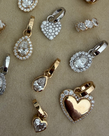 Large Heart Pendant | 0.5 CT Diamonds | VIVIE