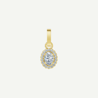 Oval Heirloom Pendant | 1.3 CT Diamonds | VIVIE