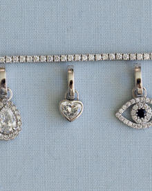 1CT Heart Bezel Diamond Pendant | VIVIE
