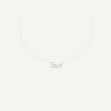 Diamond Name Necklace | Personalised Script | VIVIE