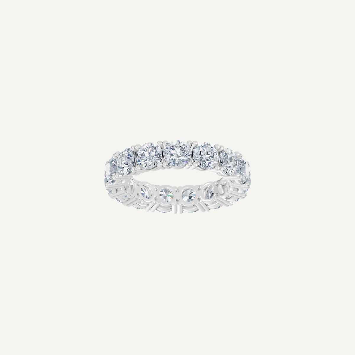 Large Round Eternity Ring | Each Diamond 0.40CT | VIVIE