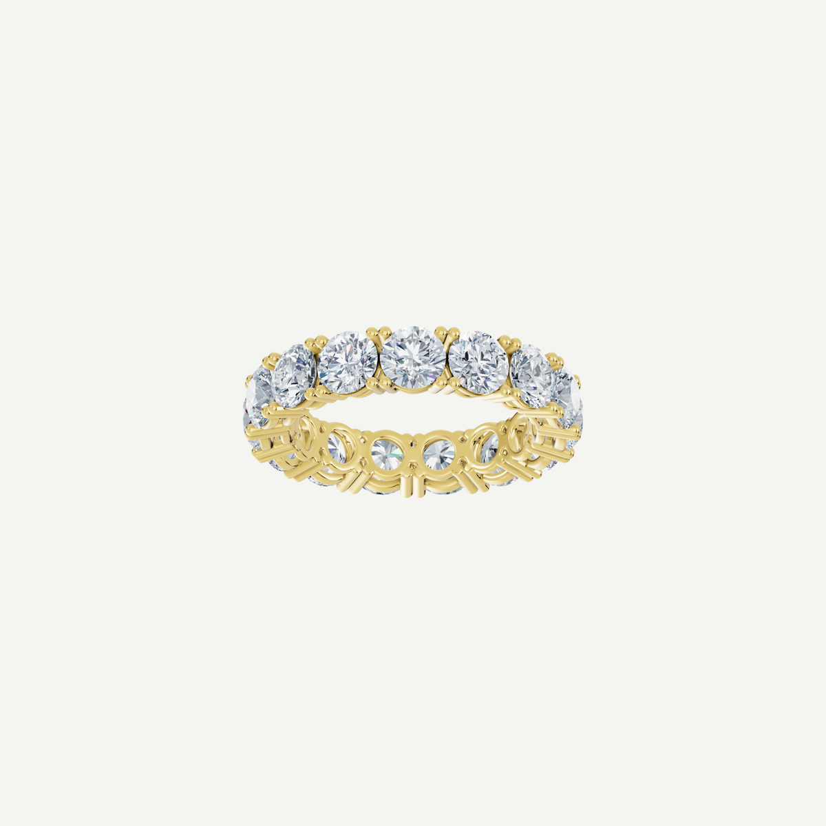 Large Round Eternity Ring | Each Diamond 0.40CT | VIVIE