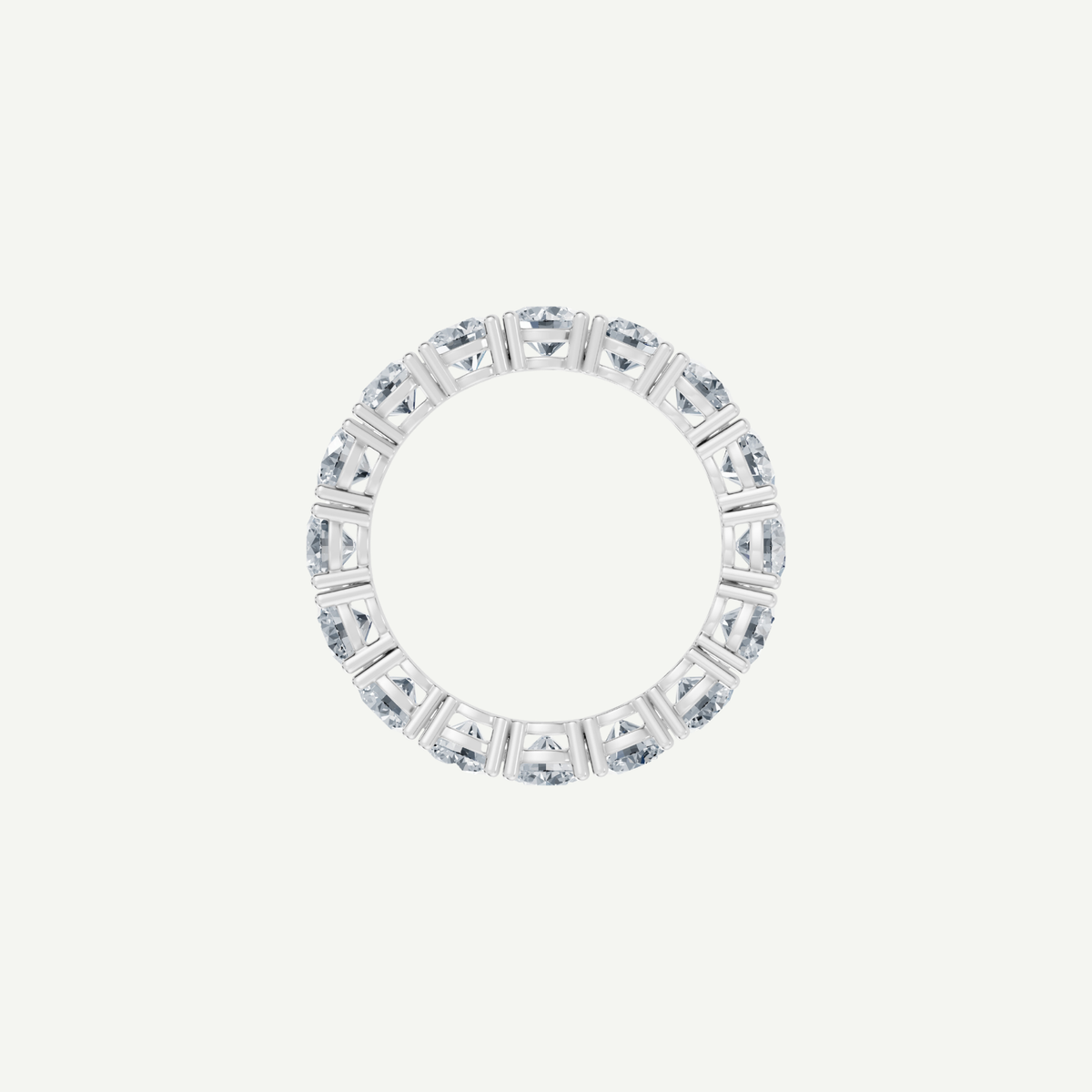 Medium Round Eternity Ring | Each Diamond 0.30CT | VIVIE